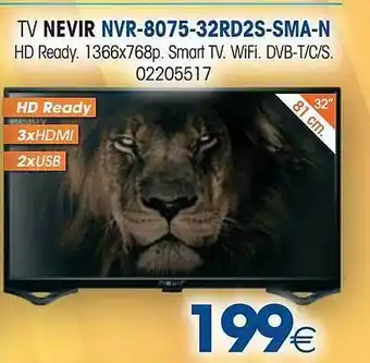 Master Cadena Tv Nevir Nvr-8075-32rd2s-sma-n oferta