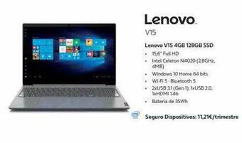 Movistar Lenovo V15 oferta
