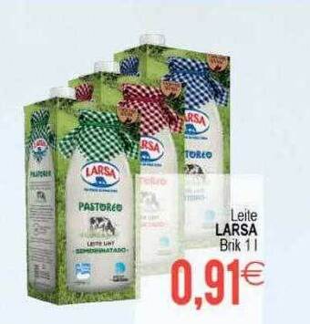 Plenus Supermercados Leite Larsa oferta