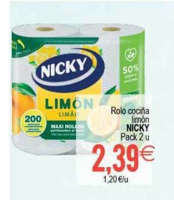 Plenus Supermercados Rolo Cociña Limón Nicky oferta