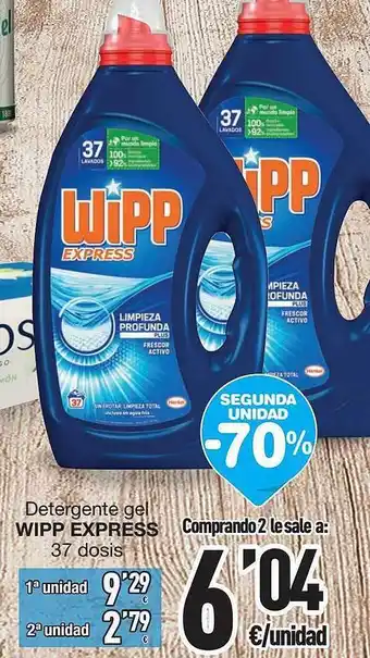 SPAR Fragadis Detergente Gel Wipp Express oferta