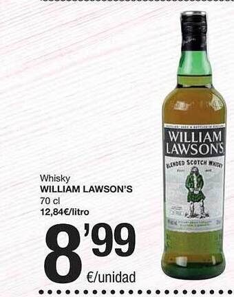 SPAR Fragadis Whisky William Lawson's oferta
