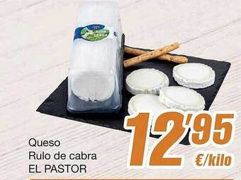 SPAR Fragadis Queso Rulo De Cabra El Pastor oferta