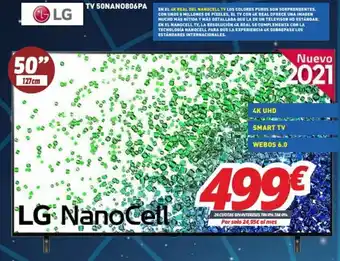 Mi electro LG TV 50NANO0806PA oferta