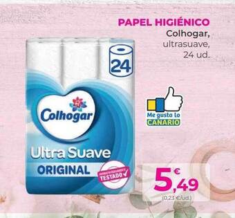 SPAR Gran Canaria Papel Higiénico Colhogar oferta