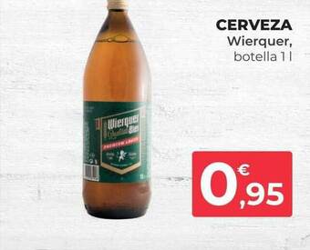 SPAR Gran Canaria Cerveza Wierquer oferta