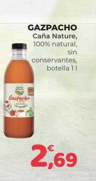 SPAR Gran Canaria Gazpacho Caña Nature oferta