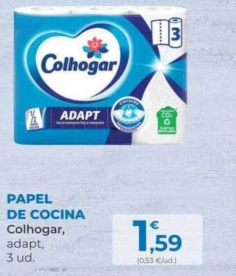 SPAR Gran Canaria Papel De Cocina Colhogar Adapt oferta