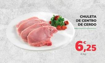 SPAR Gran Canaria Chuleta De Centro De Cerdo oferta