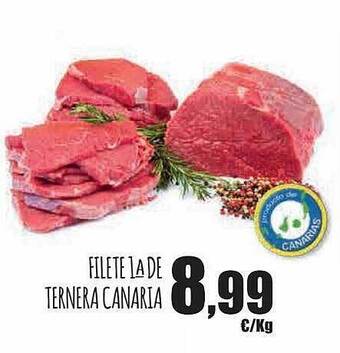 Spar Tenerife Filete 1a De Ternera Canaria oferta