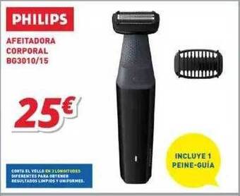 Mi electro Philips Afeitadora Corporal Bg3010-15 oferta