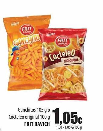 Spar Tenerife Ganchitos O Cocteleo Original Frit Ravich oferta