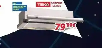 Mi electro Teka Campana Tl6310s oferta