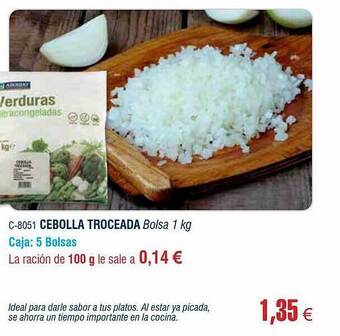 Abordo Cebolla Troceada oferta