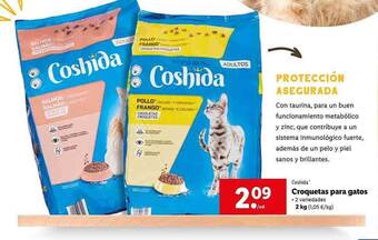 Lidl Coshida Croquetas Para Gatos oferta