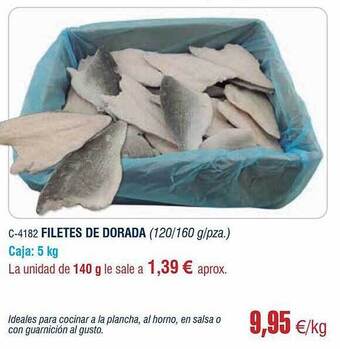 Abordo Filetes De Dorada oferta