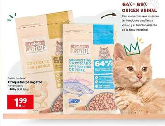 Lidl Coshida Pure Taste Croquetas Para Gatos oferta