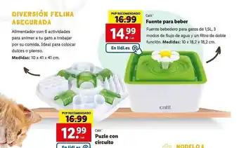 Lidl Catit Fuente Para Beber oferta