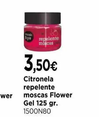 Cadena88 Citronela Repelente Moscas Flower Gel 125 Gr oferta