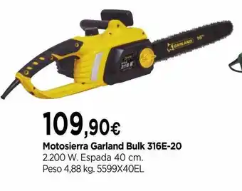 Cadena88 Motosierra Garland Bulk 316e-20 oferta
