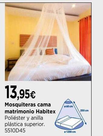 Cadena88 Mosquiteras Cama Matrimonio Habitex oferta