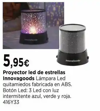 Cadena88 Proyector Led De Estrellas Innovagoods oferta