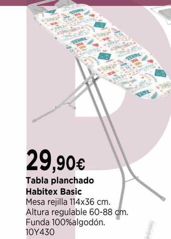 Cadena88 Tabla Planchado Habitex Basic oferta