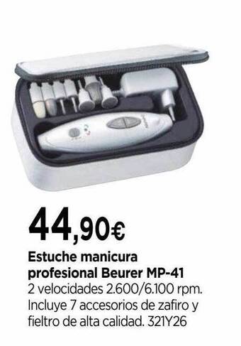 Cadena88 Estuche Manicura Profesional Beurer Mp-41 oferta