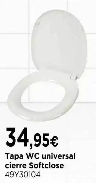 Cadena88 Tapa Wc Universal Cierre Softclose oferta