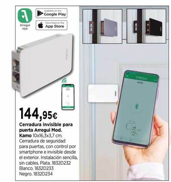 Cadena88 Cerradura Invisible Para Puerta Arregui Mod Kamo oferta