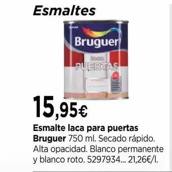 Cadena88 Esmalte Laca Para Puertas Bruguer oferta