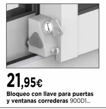 Cadena88 Bloqueo Con Llave Para Puertas Y Ventanas Correderas oferta
