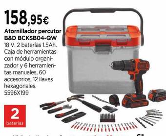 Cadena88 Atornillador Percutor B&d Bcksb04-qw oferta