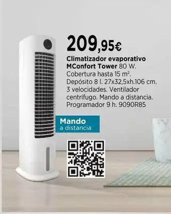Cadena88 Climatizador Evaportaivo Mconfort Tower oferta