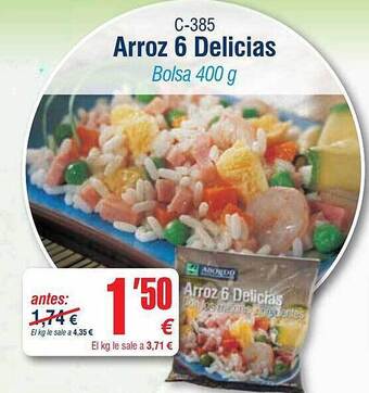 Abordo Arroz 6 Delicias oferta