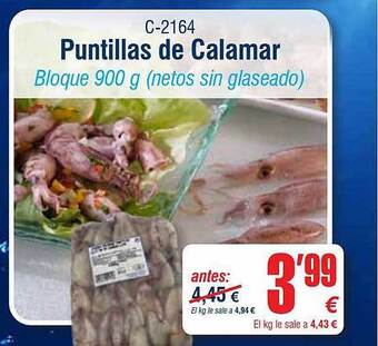 Abordo Puntillas De Calamar oferta
