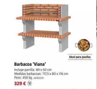 Bauhaus Barbacoa 'viana' oferta