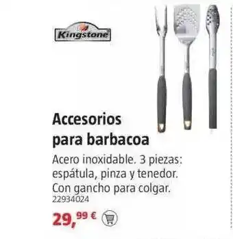 Bauhaus Accesorios Para Barbacoa Kingstone oferta