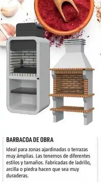 Bauhaus Barbacoa De Obra oferta