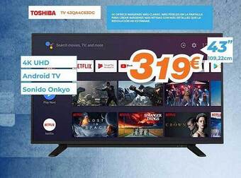 Pascual Martí Toshiba Tv 43qa4c63dg oferta