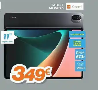 Pascual Martí Tablet Mi Pad 5 oferta