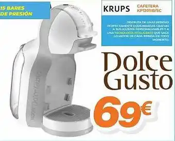 Pascual Martí Krups Cafetera Kp120118 Sc oferta