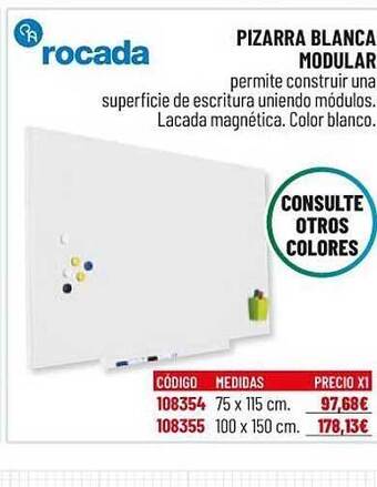 Carlin Rocada Pizarra Blanca Modular oferta