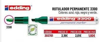 Carlin Rotulador Permanente 3300 Edding oferta