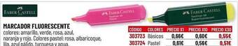 Carlin Marcador Fluorescente Faber-castell oferta