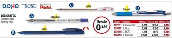 Carlin Dohe Bolígrafos oferta