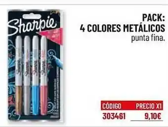 Carlin Pack: 4 Colores Metálicos oferta