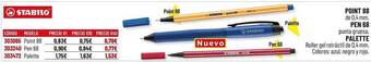 Carlin Stabilo Point 88 Pen 68 Palette oferta