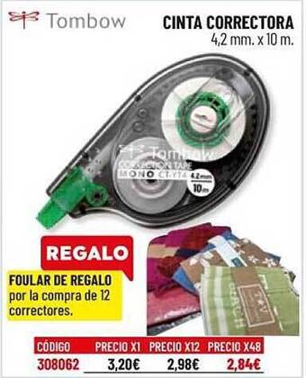 Carlin Tombow Cinta Correctora oferta