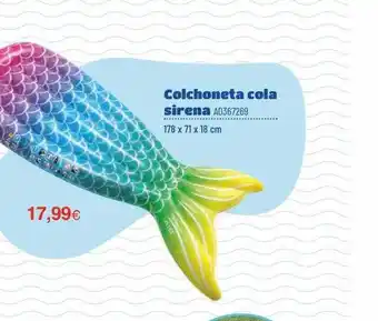 Juguettos Colchoneta Cola Sirena oferta